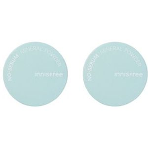 innisfree - No-Sebum Mineral Powder (New Version) - 5g (2ea) Set