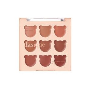 Dasique - Mood Painting Lip & Cheek Palette My Bear Collection - 5.5g - #05 Cozy Bear