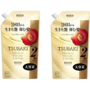 Shiseido - Tsubaki Premium Volume & Repair Shampoo Refill - 600ml (2ea) Set