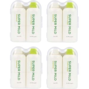 Shiseido - Super Mild Shampoo & Conditioner Mini Size Set - 50ml X 2 (4ea) Set