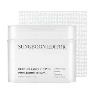 SUNGBOON EDITOR - Deep Collagen Retinol Power Boosting Pad - 190ml/100pads