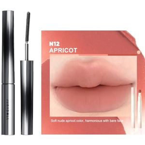 Judydoll - 3D Curling Eyelash Iron Mascara Curly - 2g - 01 Black (1ea) + Cushion Lip Powder Cream - 1.8g - N12 Apricot (1ea)Set