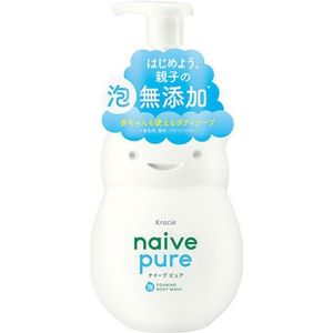 Kracie - Naive Pure Foaming Body Soap Jumbo - 550ml