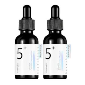 numbuzin - No.5+ Glutathione Vitamin Concentrated Serum - 30ml (2ea) Set