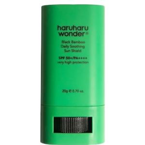 [Promotie] haruharu wonder - Black Bamboo Daily Soothing Sun Shield SPF50+ PA++++ - 20g