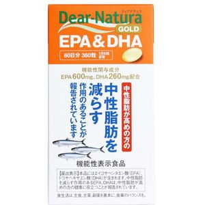 Asahi - Dear Natura Gold EPA & DHA 60 Days Supply - 360 tablets