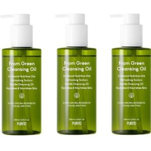 Purito SEOUL From Green Cleansing Oil (New Formula) - 200ml (3elk) Set