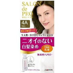 Dariya - Salon De Pro Hair Color Emulsion - 1 doos - 4A Ash Brown