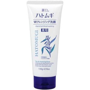 [Promotie] KUMANO COSME - Reihaku Hatomugi The W Cleansing Face Wash Foam  - 130g