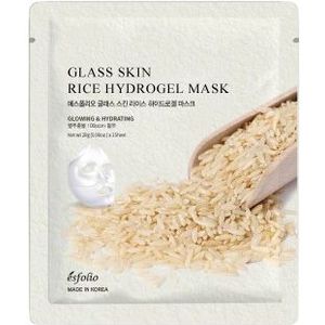 esfolio - Glass Skin Rice Hydrogel Mask - 28g*1ea