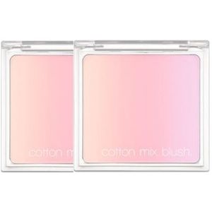 MISSHA - Cotton Mix Blush - 11g - 02 Melted Marshmallow (2ea) Set