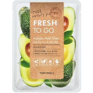 TONYMOLY - Fresh To Go Mask Sheet - AVOCADO - 1stuk