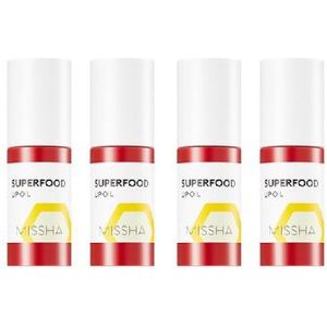 MISSHA Superfood Lip Oil - No.Honey (4ea) Set