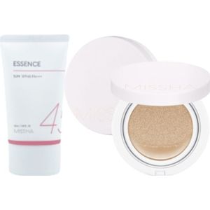 Missha Missha Essence Sun X Magic Cushion Cover Lastng # 23 Set