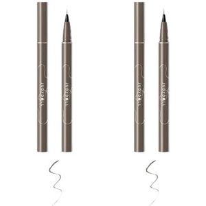 Judydoll - Slim Liquid Eyeliner - 0.5ml - 01 Black (2ea) Set
