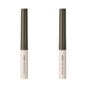 peripera - Speedy Skinny Brow Mascara - 3g - 03 Natural Brown (2ea) Set