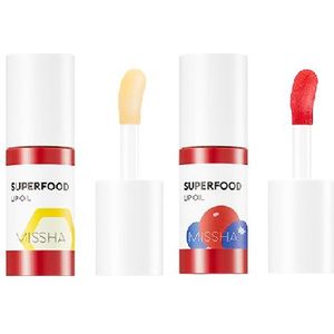 MISSHA Superfood Lip Oil Set (Berry & Honey)