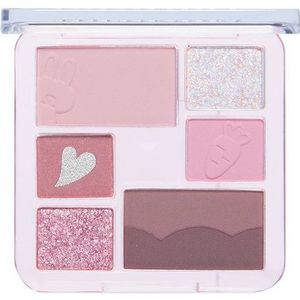 MEMEBOX - I'M MEME Wonder Soft Layer Eye Palette - 6.8g - 02 My Bunny