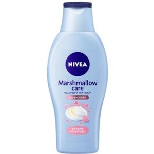 NIVEA Japan - Marshmallow Care Body Milk - 200ml - Silky Flower Scent
