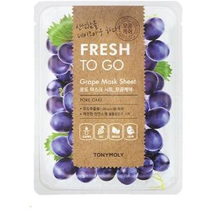 [Promotie] TONYMOLY - Fresh To Go Mask Sheet - GRAPE - 1stuk