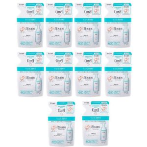 Kao - Curel Intensive Moisture Care Foaming Wash - Refill 130ml 10pcs Set