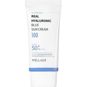 Wellage - Real Hyaluronic Blue Sun Cream SPF50+ PA++++ - 50ml