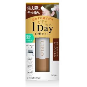hoyu - Cielo 1 Day Cover Gray Hair Color Comb - 9ml - Light Brown