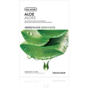 THE FACE SHOP - Real Nature Face Mask - Aloe - 1stuk