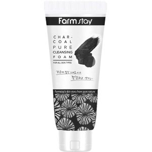 Farm Stay - Char-Coal Pure Cleansing Foam - 180ml