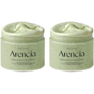 Arencia - Arencia - Fresh Cloud Body Scrub - 260g - Geranium & Primrose (2ea) Set