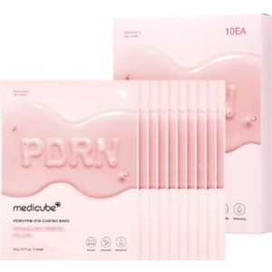 medicube - PDRN Pink Vita Coating Mask - 22g*10ea