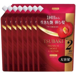 Shiseido - Tsubaki Premium Moist & Repair Shampoo Refill - 600ml (8ea) Set