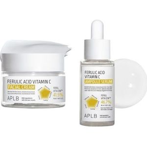 APLB - Ferulic Acid Vitamin C Ampoule Serum - 40ml & Facial Cream - 55ml Set