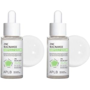 APLB - Zinc Niacinamide Ampoule Serum - 40ml (2ea) Set