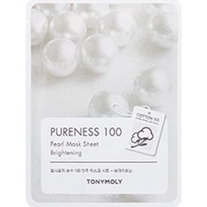 TONYMOLY - Pureness 100 Mask Sheet - Pearl - 1stuk