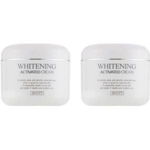 Jigott - Whitening Activated Cream/100g (2ea) Set