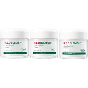 Dr.G - R.E.D Blemish Clear Soothing Cream - 70ML - 70ml - White (3ea) Set