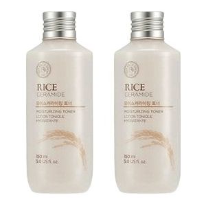 THE FACE SHOP - Rice & Ceramide Moisturizing Toner - 150ml (2ea) Set