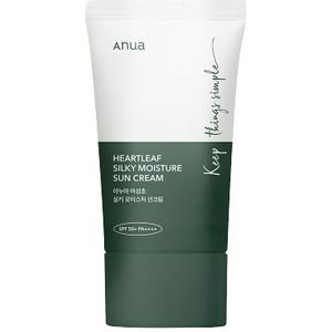 ANUA - Heartleaf Silky Moisture Sun Cream SPF50+ PA++++ - 50ml