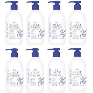 KUMANO COSME - Reihaku Hatomugi UV Care & Moisturizing The UV Milky Gel SPF31 PA+++ - 400ml (8ea) Set
