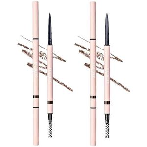 Flortte - My Beautiful Password Eyebrow Pencil - 0.05g - B1 Medium Brown (2ea) Set