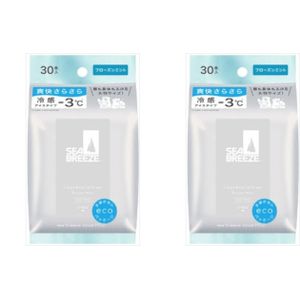 Shiseido - Sea Breeze Face & Body Ice Sheet - 30 sheets - Frozen Mint (2ea) Set