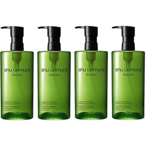 [Deal] Shu Uemura Anti/Oxi+ Pollutant & Dullness Clarifying Cleansing Oil - 450ml (4ea) Set