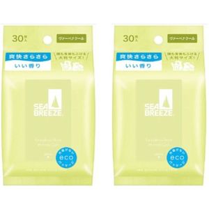 Shiseido - Sea Breeze Face & Body Ice Sheet - 30 sheets - Verbena Cool (2ea) Set
