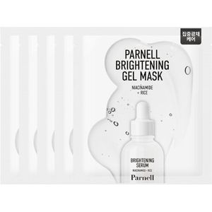 Parnell - Niacinamide + Rice Brightening Gel Mask - 35gx5ea