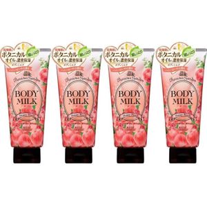 Kose - Precious Garden Body Milk - Honey Peach - 200g (4ea) Set