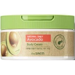 Bodycrème - Avocado - Tarwekiemextract - Kamille-extract