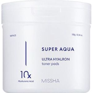 [Deal] MISSHA - Super Aqua Ultra Hyalron Toner Pads - 180g/90pads