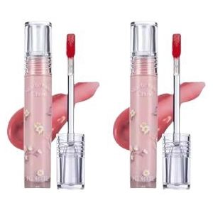 Flortte - Nice to meet Chu Lip Lasting Tint - 2.8g - N04 Peach (2ea) Set
