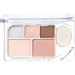 Judydoll - Dew-Shine 6 Color Palette - 8g - #04 Barroco Pearl